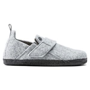 Birkenstock Shoes Youth L 2 Zermatt HL Unisex N Fit Lt Gray Wool/Felt Slippers